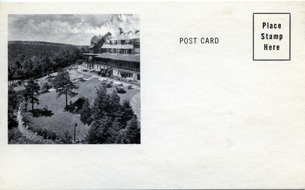 Flickriver Vintage Poconos Resorts Postcards pool