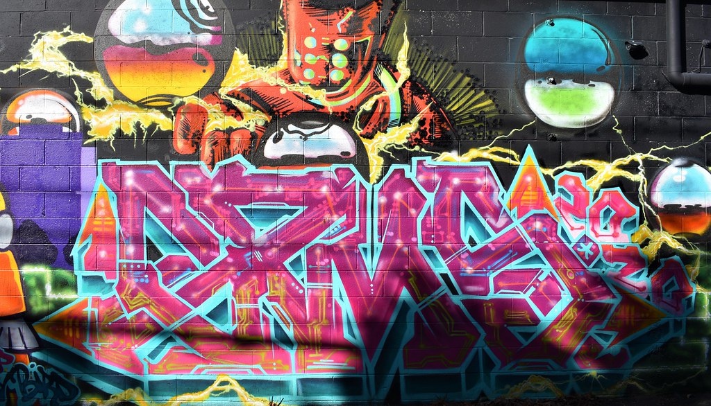 Wall mural graffiti Lawrenceville Pittsburgh, PA Flickr