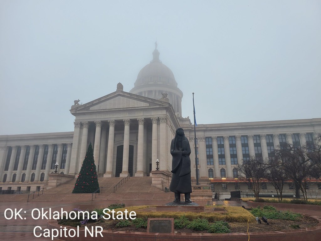 OK Oklahoma State Capitol NR Calvin Schubert Flickr