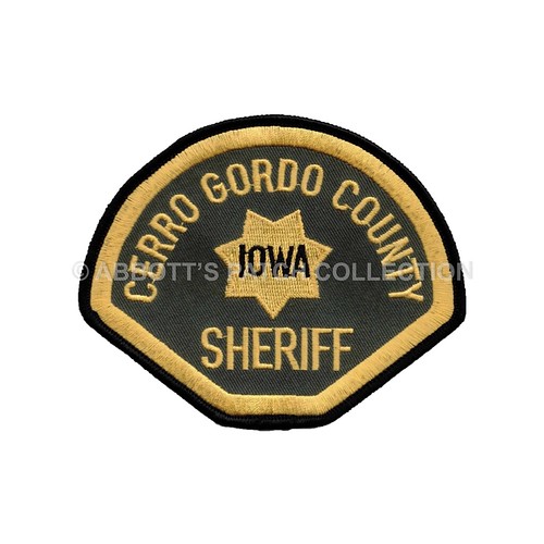 IA 2, Cerro Gordo County Sheriff's Office Abbott's Patch Collection 2