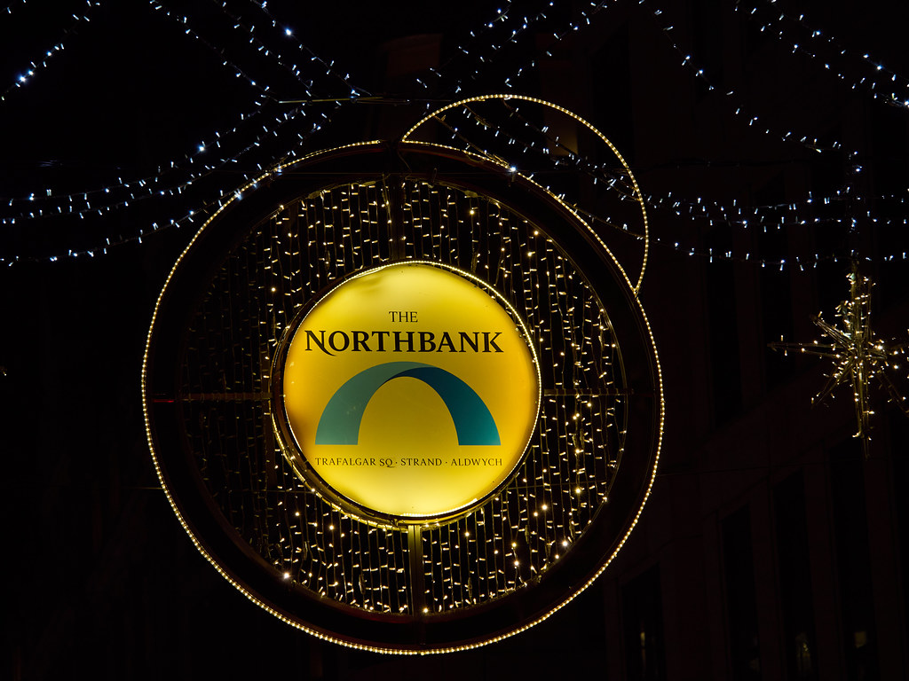 The Strand Christmas lights By night James Petts Flickr