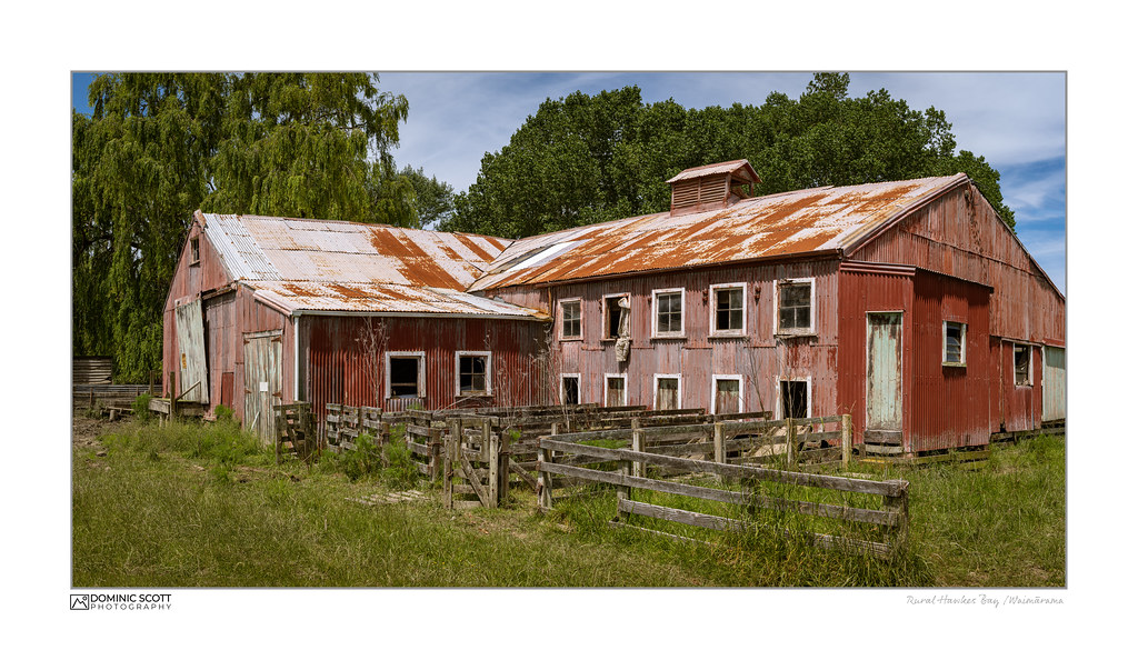Rural Hawkes Bay Waimarama An old farm building near Wai… Flickr