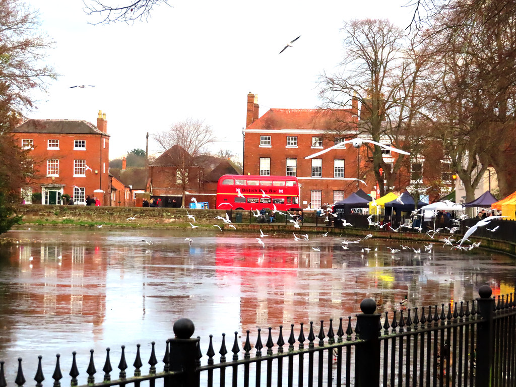 Lichfield Minster Pool, Dam street and some of the stall… Flickr