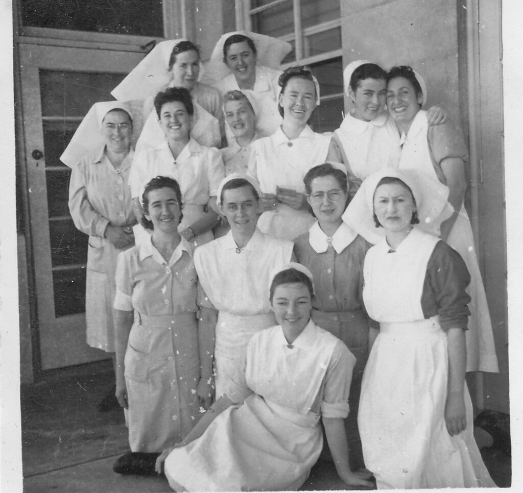 Nurses of the Royal Hobart Hospital February 1948 Tasmania… Rita