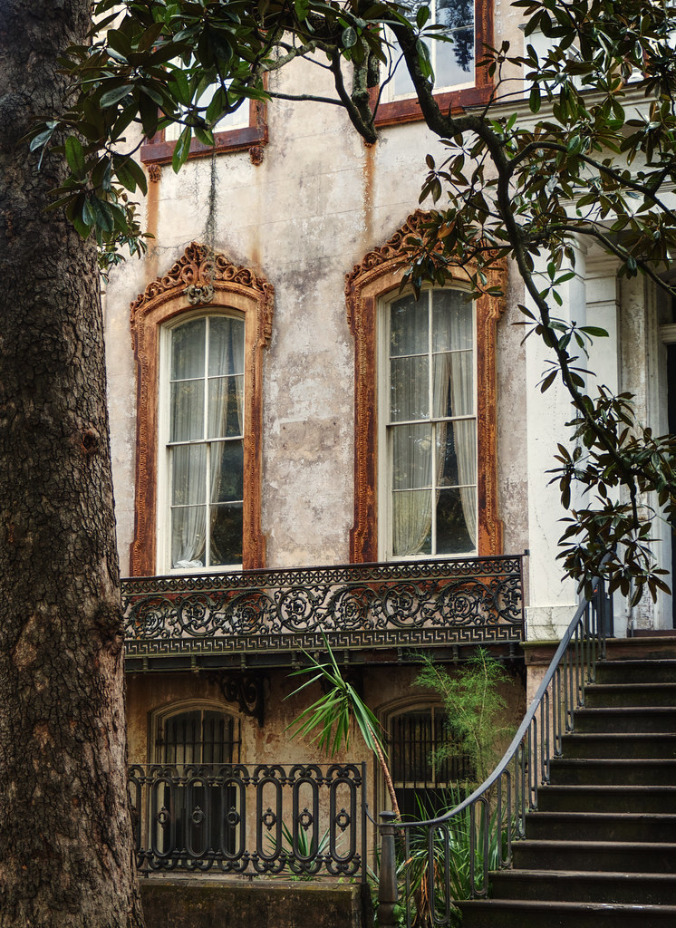 Savannah_22_60 House with Moorish terra cotta accents and … Flickr