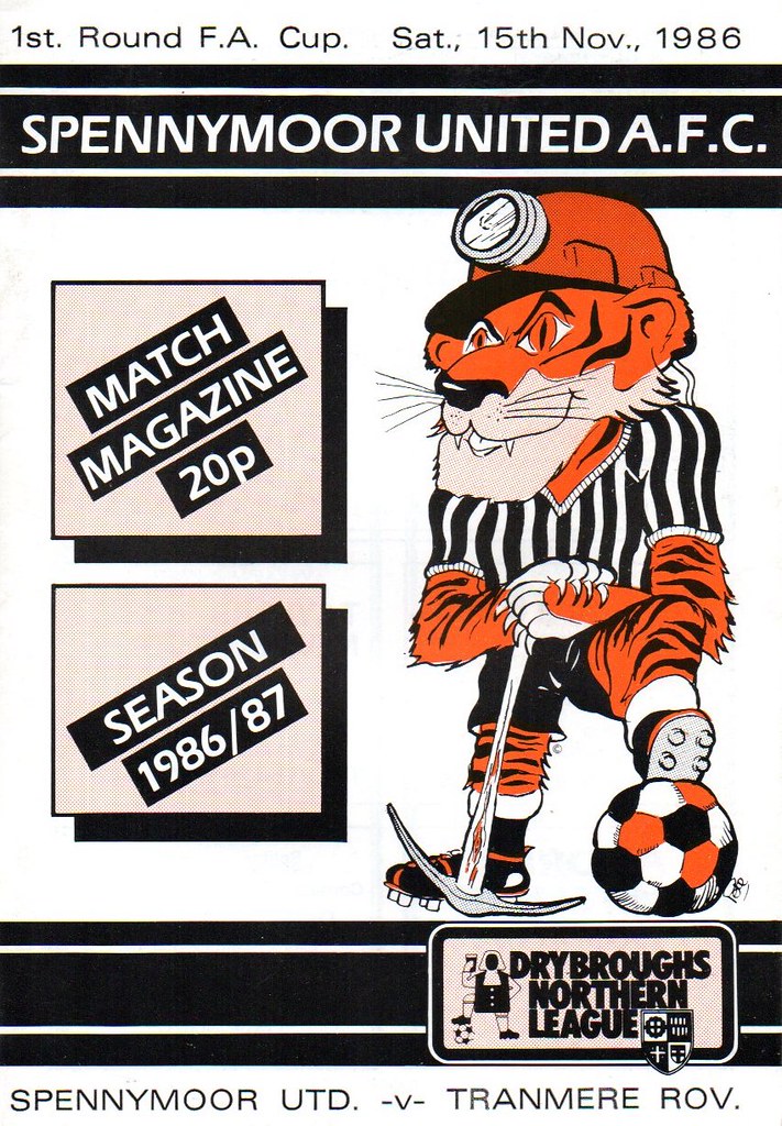 Spennymoor United v Tranmere Rovers 15.11.86 FAC 1st round… Flickr