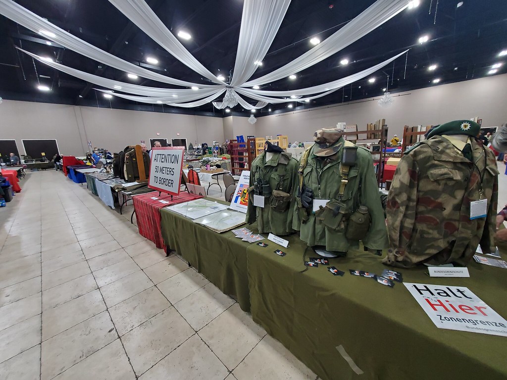 My Cold War display, setup at Wilmington OH 2022 DarkFilmStudio Flickr