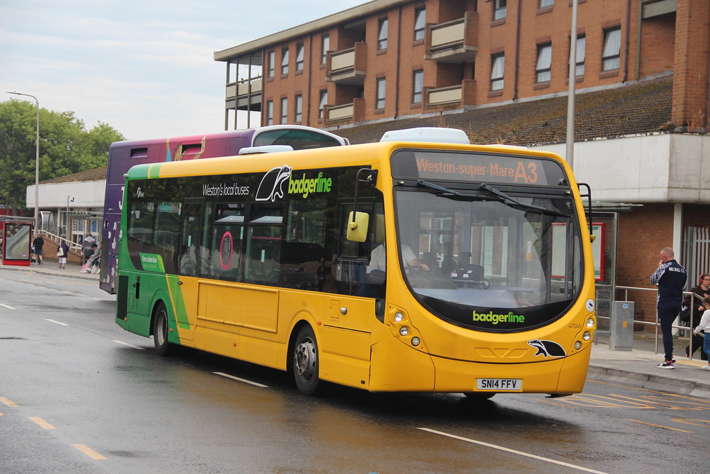 47545 SN14FFV FIRST BUS WestonSupermare david smith Flickr