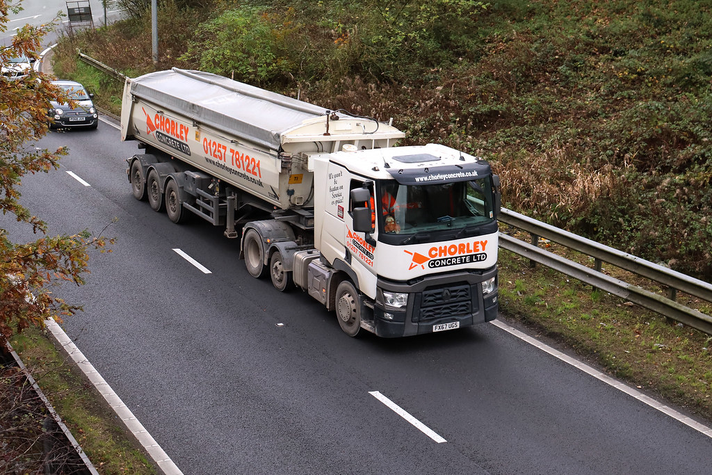 Chorley Concrete Ltd Renault FX67UGS M58 Wigan Grimmys Truck Photos