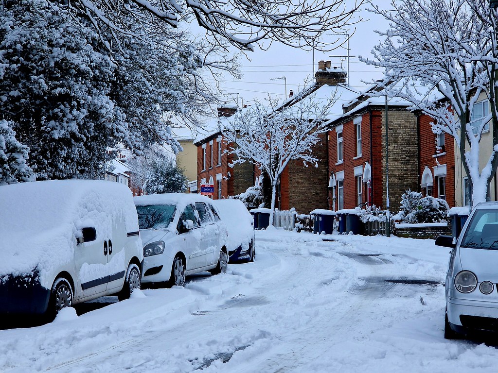 Jackson Road, East Monday morning after a heavy Sun… Flickr