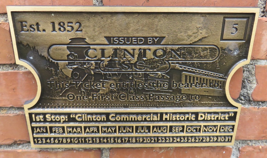 Old Post Office 29325 Plaque (Clinton, South Carolina) Flickr