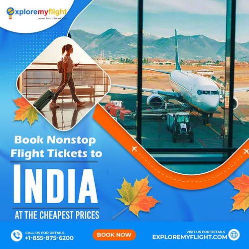 Book Nonstop Flight Tickets To India At The Cheapest Price… Flickr