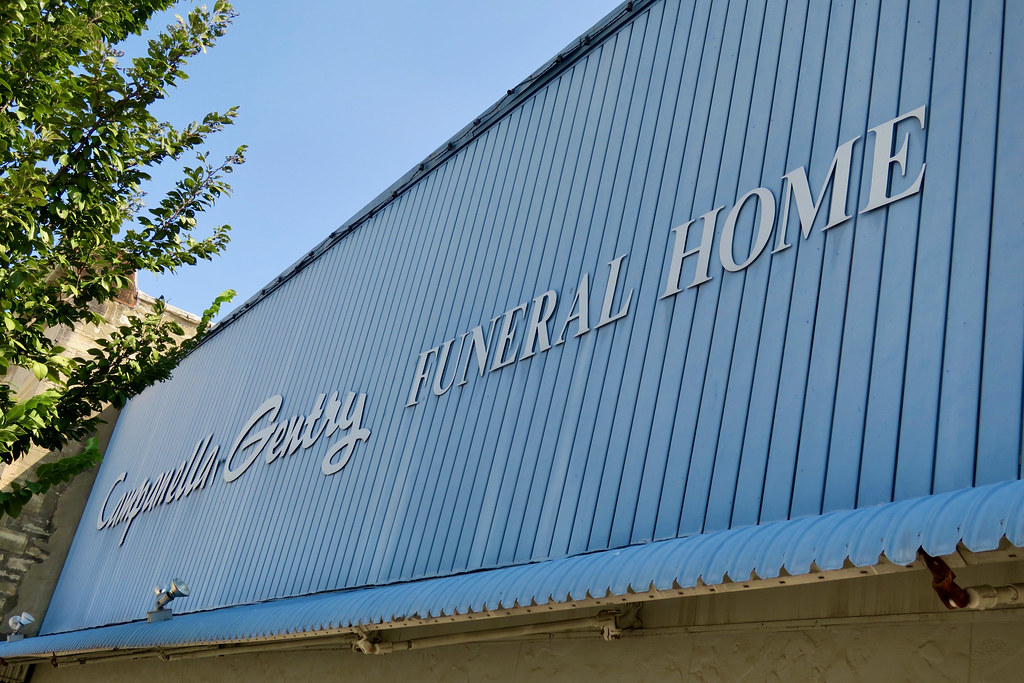 CampanellaGentry Funeral Home, Alma, KS Sign for the Camp… Flickr
