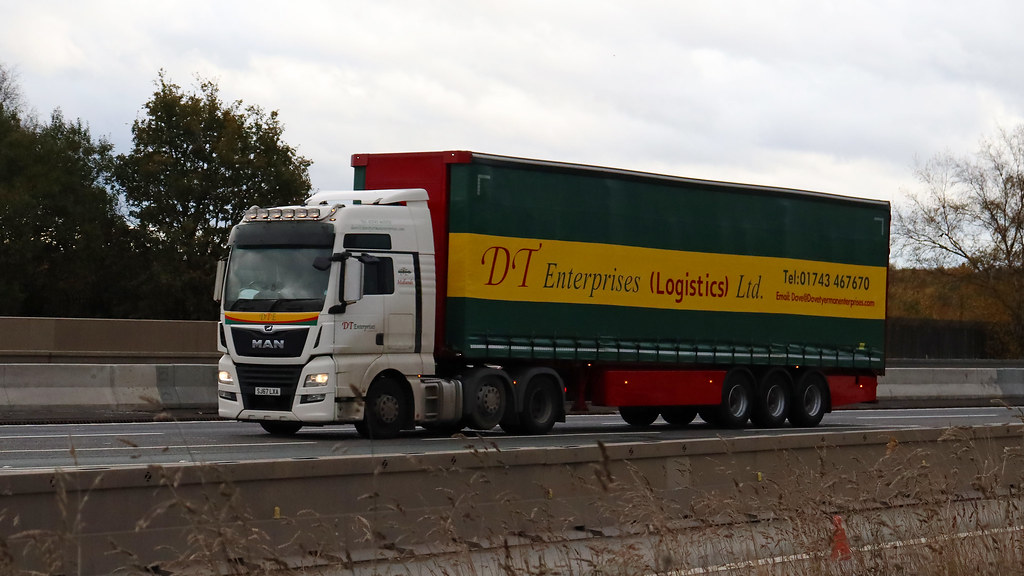 DT Enterprises Ltd MAN TGX SJ67LXA M6 Wigan jct 26 Flickr