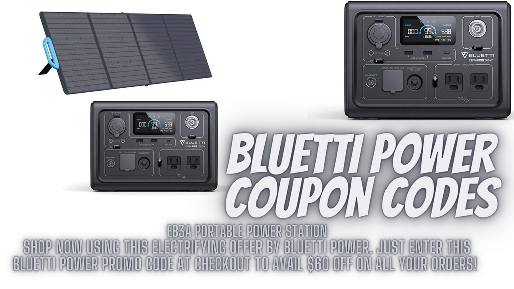 Find a Bluetti Power Coupon Codes While sometimes it may b… Flickr