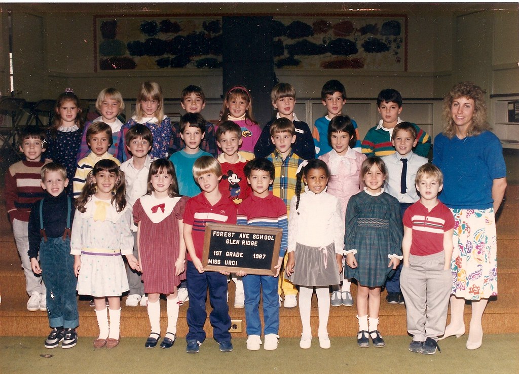 Forest Ave School Glen Ridge NJ 1st grade 198788 Forest A… Flickr