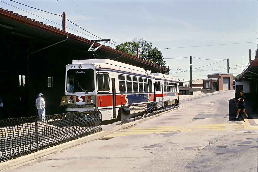 Media/Sharon Hill Cars 69th St. Station, Upper Darby, PA. … Flickr