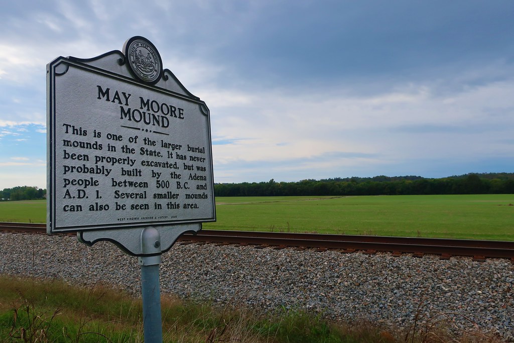 May Moore Mound Historic Marker Gallipolis Ferry, West V… Flickr