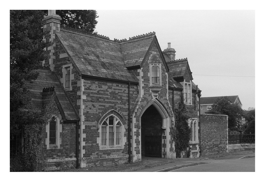 FILM Oakham cemetery entrance This was taken on a guided… Flickr