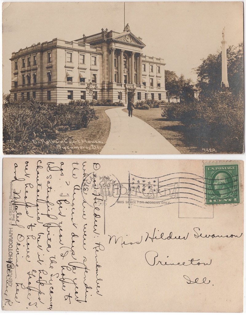 Sycamore DeKalb County Courthouse 1916 Image depicts … Flickr