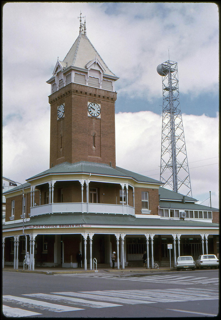 Broken Hill Post Office, New South Wales, Australia, 1970 Flickr