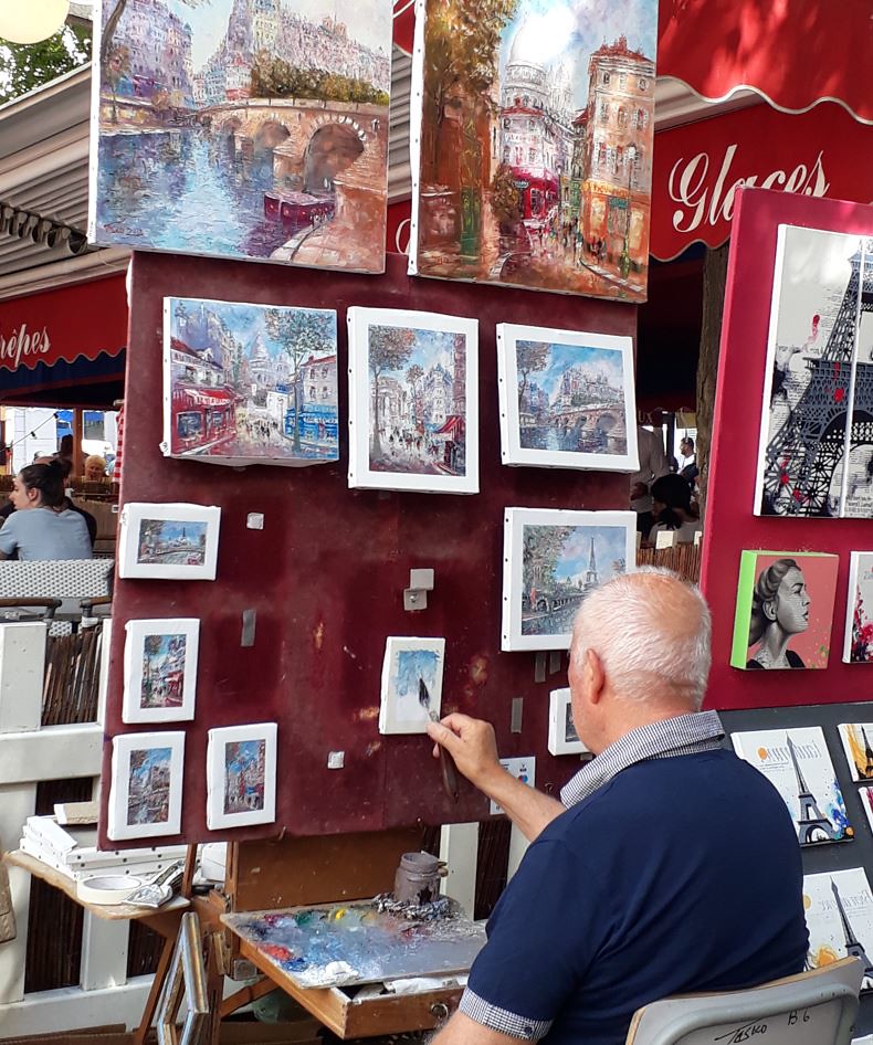 Montmartre Painter A… Flickr