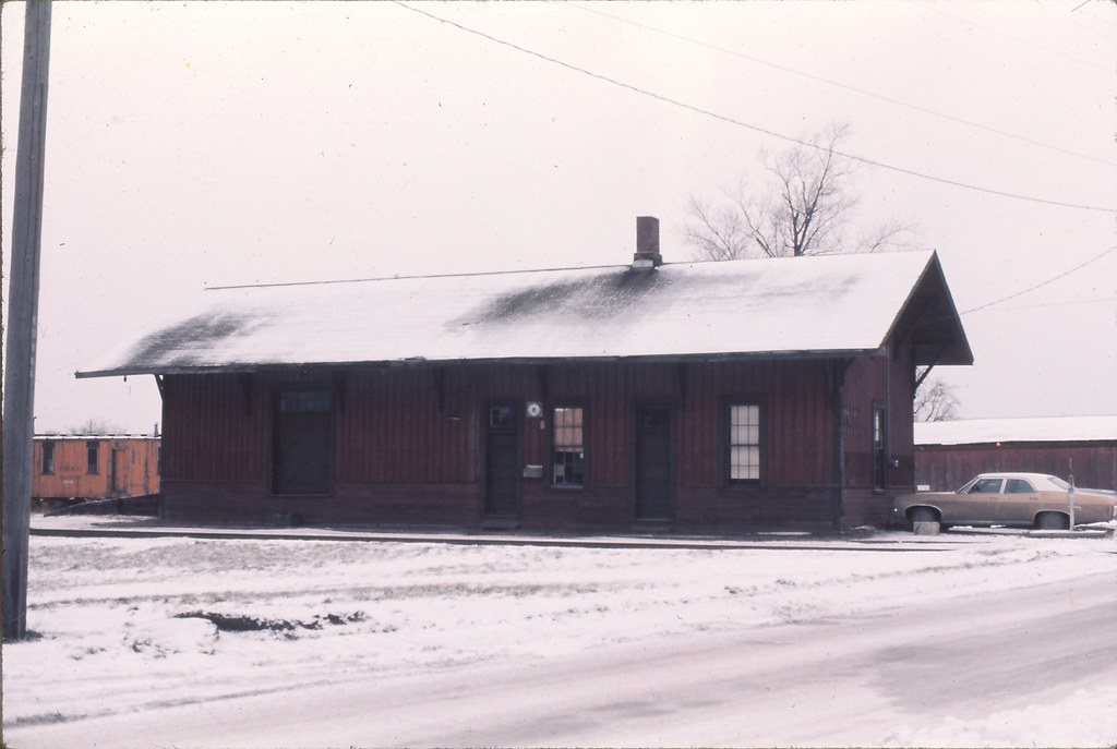 CB&Q Depot, Wyoming, IL (1) CHICAGO BURLINGTON & QUINCY DE… Flickr
