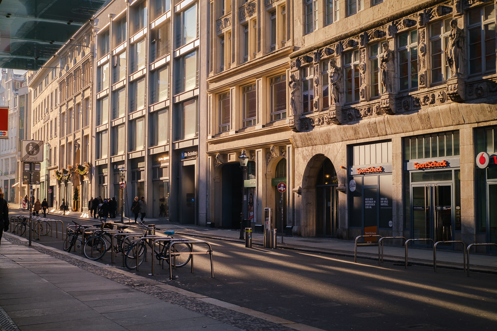 Leading Lines Leipzig Germany taken with Fujifilm