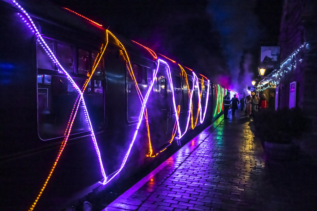 SEVERN VALLEY RAILWAY Severn Valley Railway, Christmas lig… Flickr