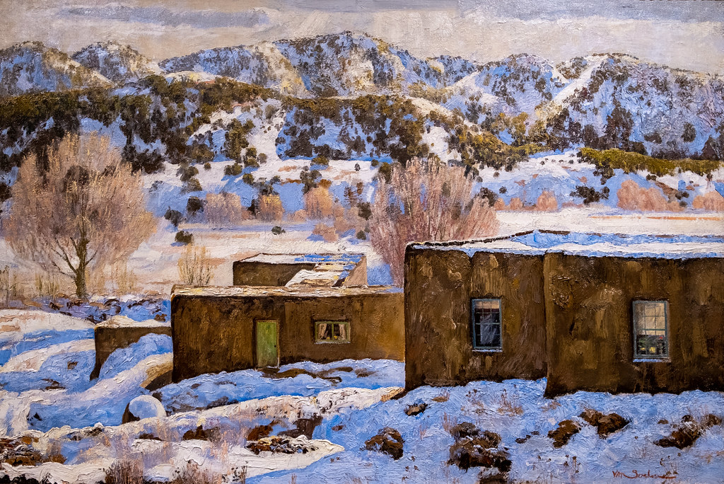 Theodore Van Soelen, Tesuque (Dark Houses), 20th century, … Flickr