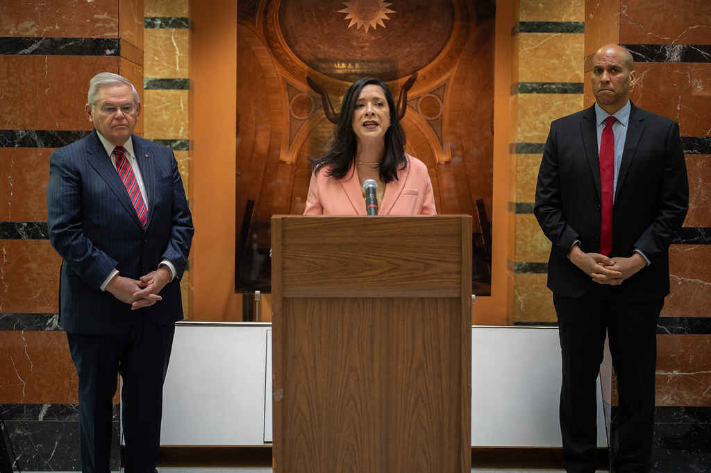 Menendez, Booker Join with Judge Esther Salas in Praising … Flickr