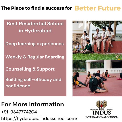 Residential School Hyderabad Indus International School is… Flickr