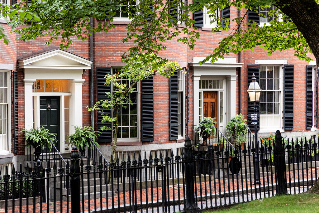 Nos. 10 & 12 Louisburg Square, South Slope, Beacon Hill, B… Flickr
