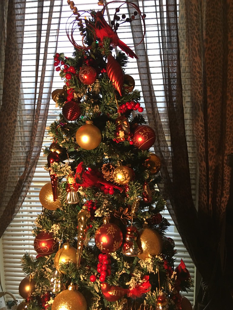 Christmas tree in bedroom Mark Anglin Flickr