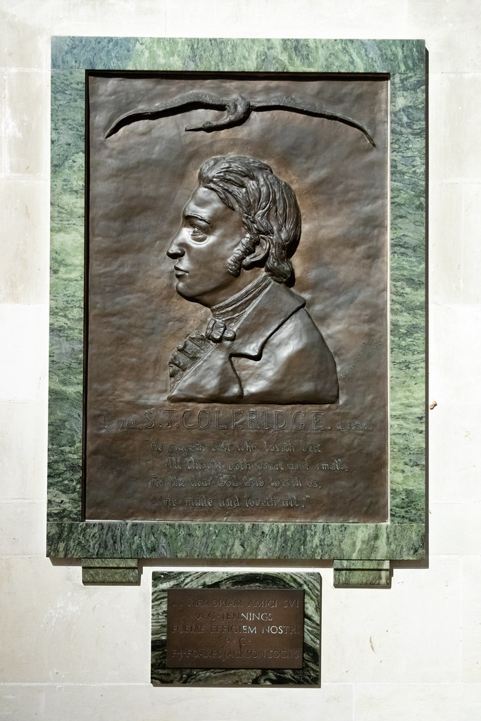 Samuel Taylor Coleridge memorial Jesus College Chapel … Flickr