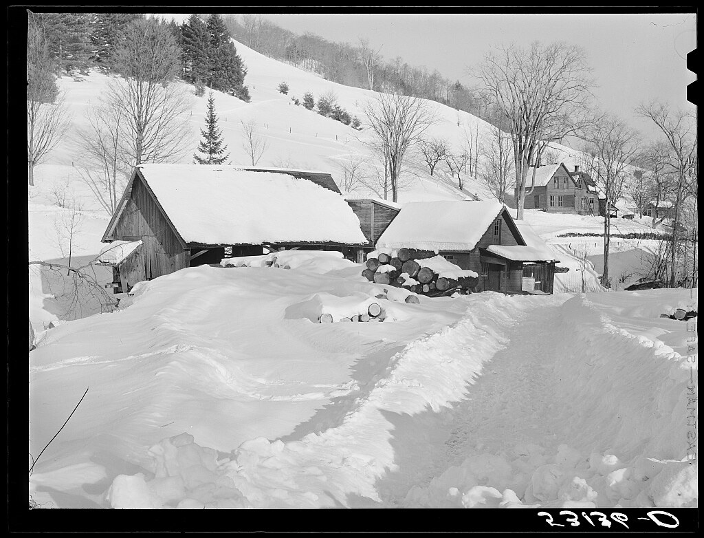 Path leading to farm. Woodstock, Vermont (LOC) Wolcott, Ma… Flickr