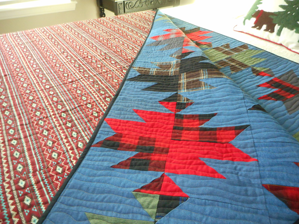 SOUTHWESTERN FLANNEL QUILT BACKING Commissioned by Mel… Flickr