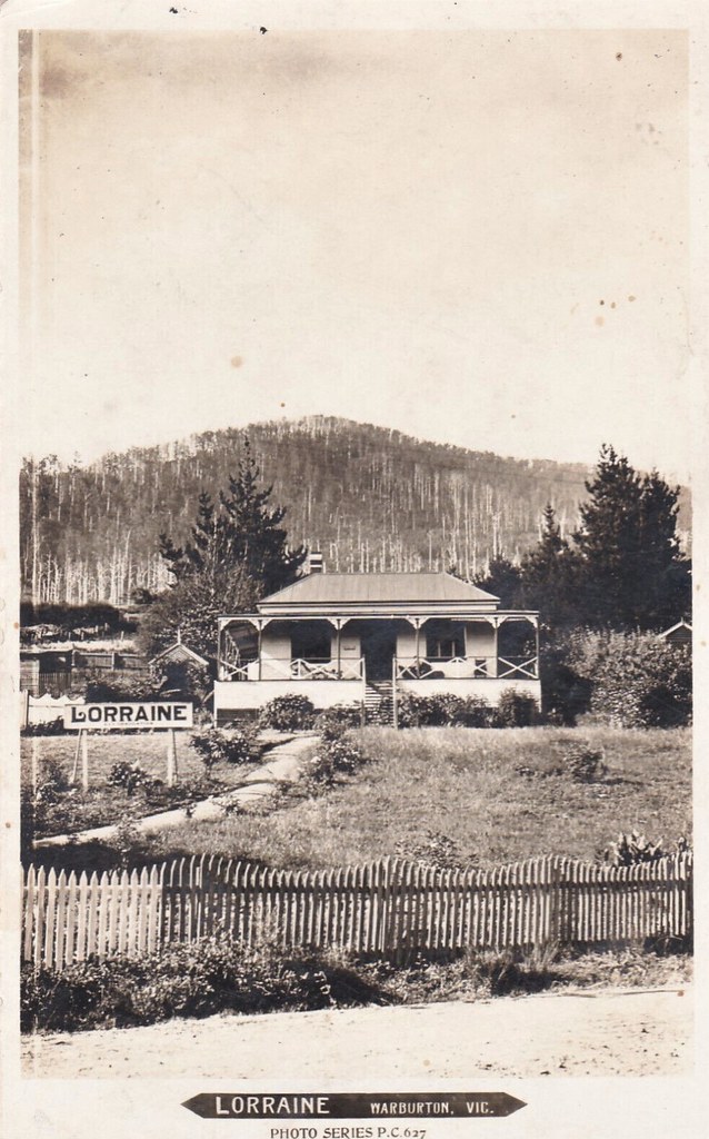 'Lorraine' guest house at Warburton, Victoria circa 1940… Flickr