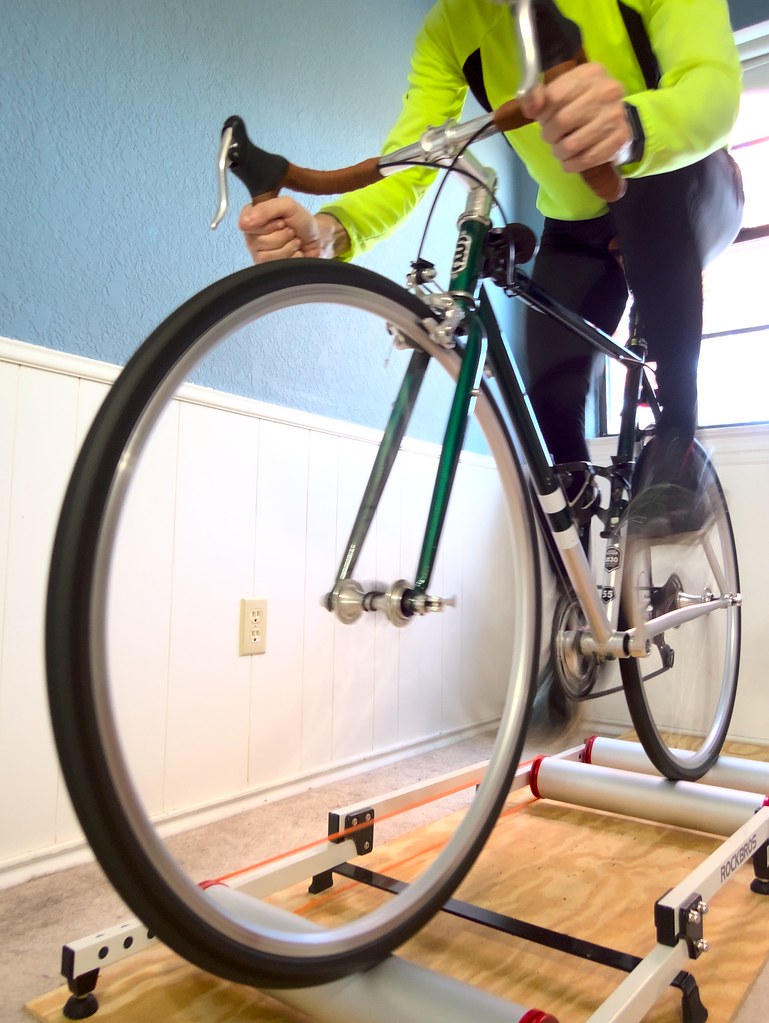 Rollers Bicycle on rollers. With TG6 at slow 1/13 shutter… Flickr