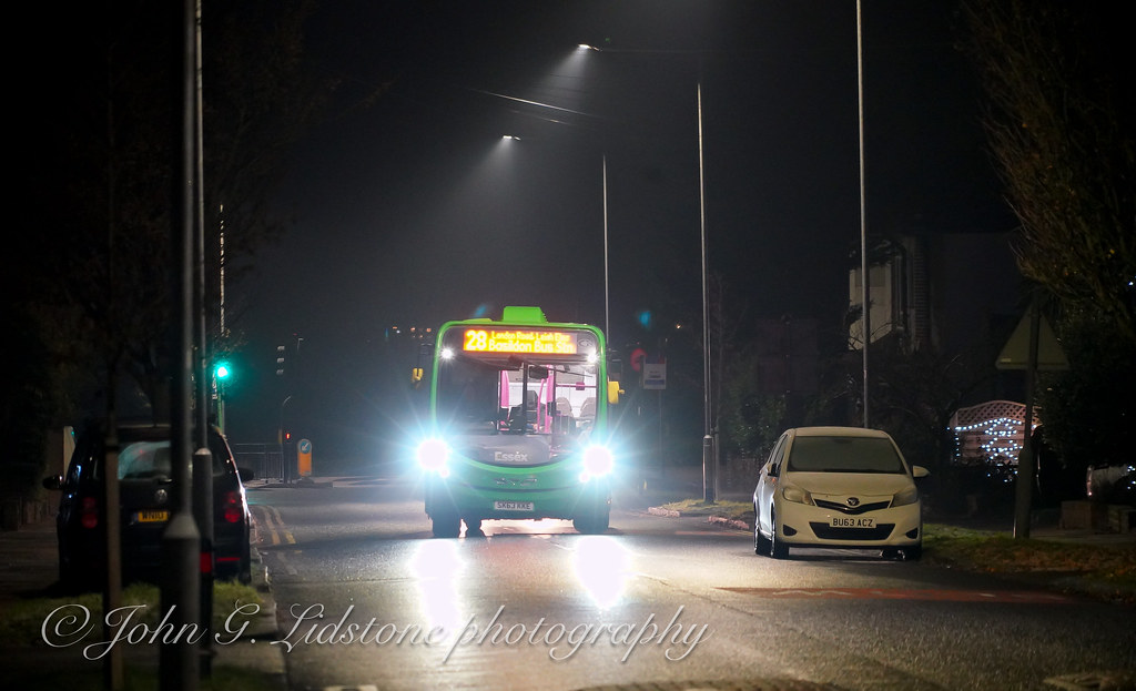 On rare nighttime diversion in Thames Drive, LeighonSea… Flickr