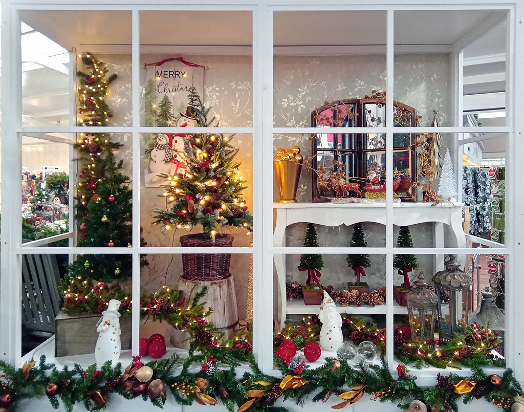 Garden Centre Christmas Display This is one of the Christm… Flickr