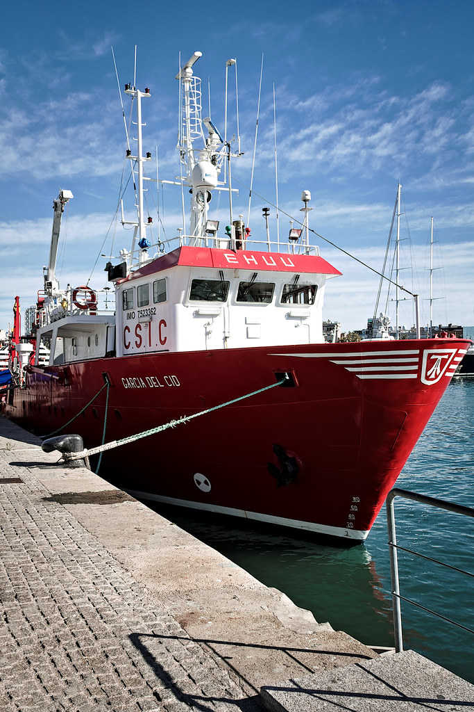 Garcia Del Cid The GARCIA DEL CID (IMO 7523362) is a Rese… Flickr