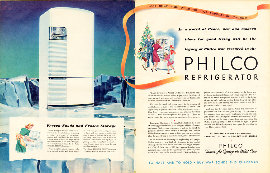 Philco Freezer Chest for Christmas Shelf Life Taste Test Flickr