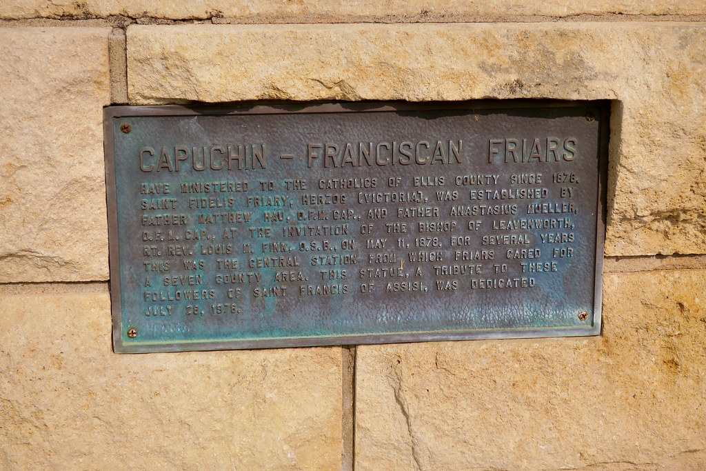 St. Fidelis Church, Victoria, KS Plaque on the CapuchinFr… Flickr