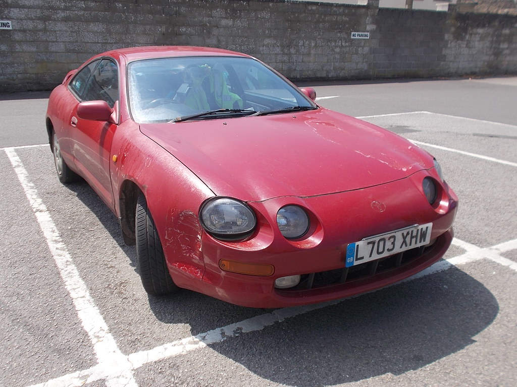 1993 Toyota Celica Auto Seen in Church Street Car Park, Me… Flickr