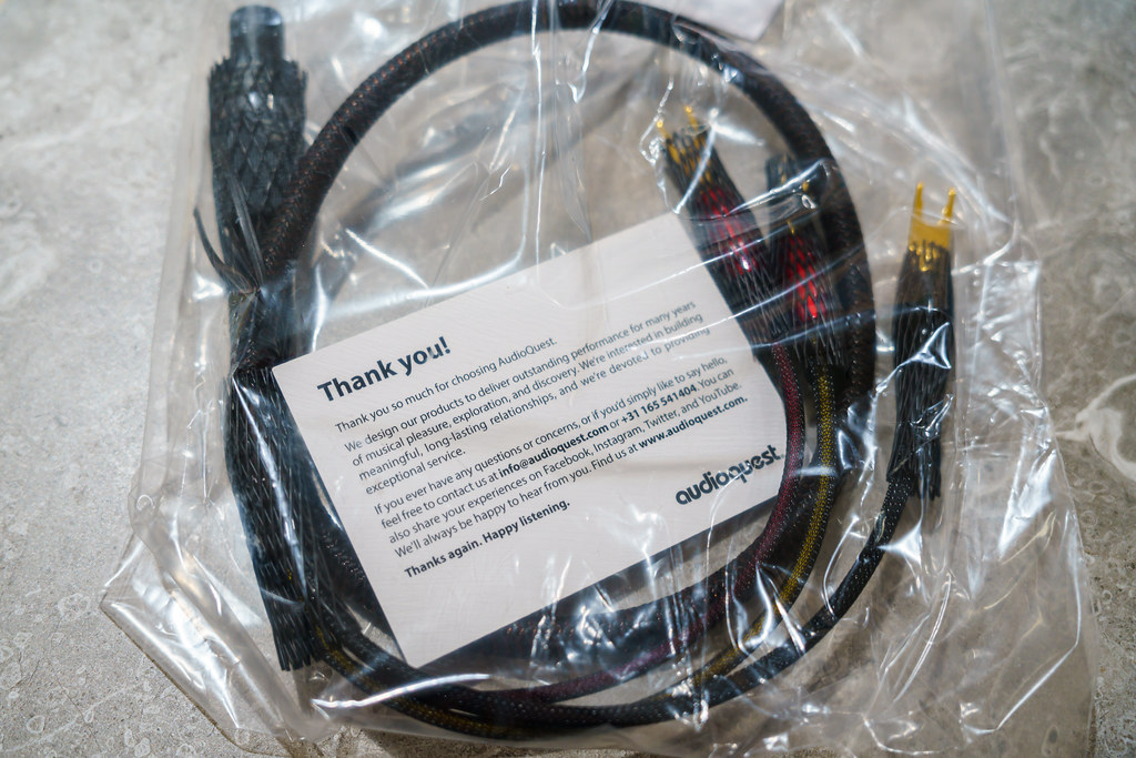 Audioquest Type5 REL HiLevel Subwoofer Cable Roa! Flickr
