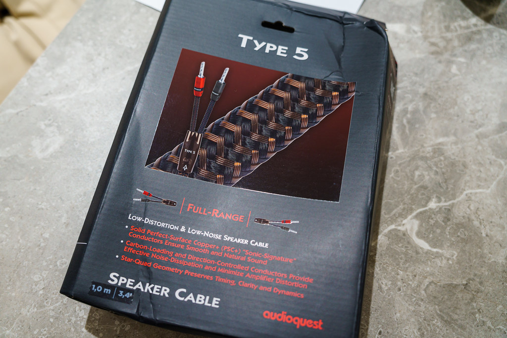 Audioquest Type5 REL HiLevel Subwoofer Cable Roa! Flickr