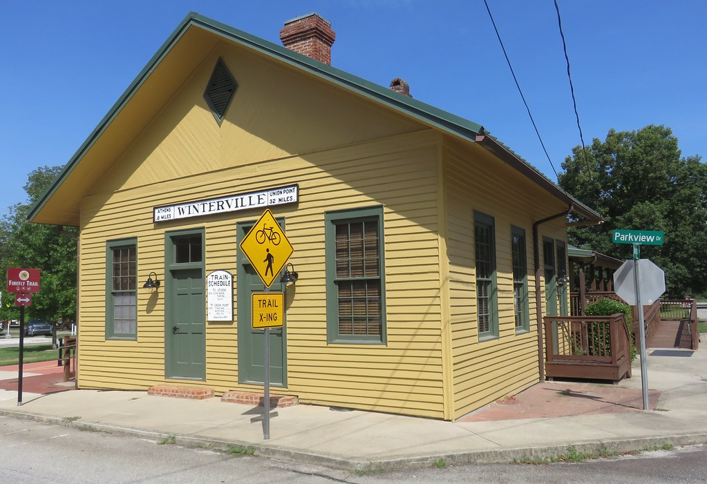 Old Railroad Depot (Winterville, This woo… Flickr