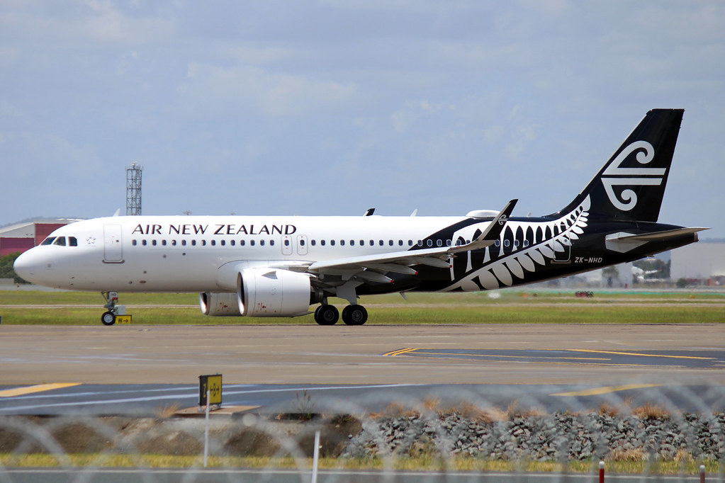 Air New Zealand A20N ZKNHD Registration ZKNHD Aircraft … Flickr