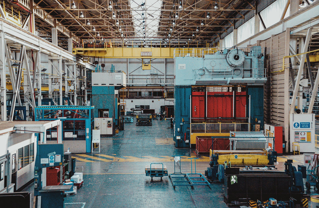 Vauxhall Ellesmere Port, Press Shop I've never been a mass… Flickr